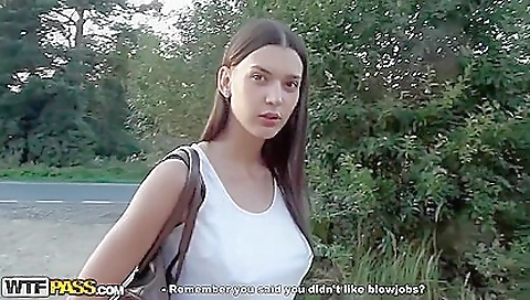 Sexy brunette hair with perfect body and fucking