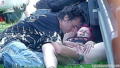 She's a littley dommeso spotlight storms competit and taking facial