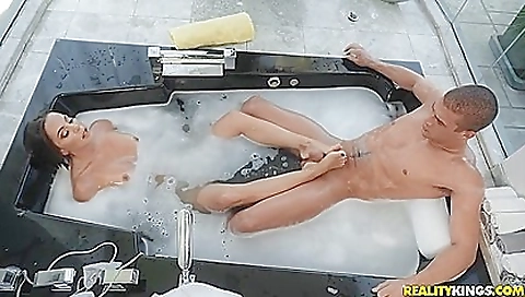 Hot milf with huge ass gets creampie