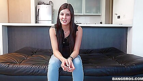 Hotie enjoys sucking and fucking hard