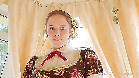 Sexy chick gets a hot facial after getting